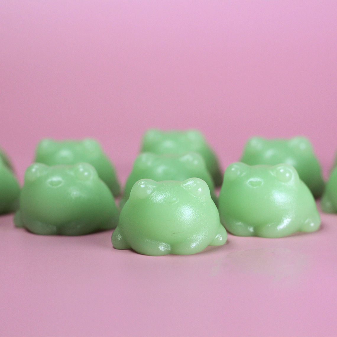 Minty Froggy Jelly Soap – Frolic Creations