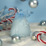 Load image into Gallery viewer, Peppermint Penguin Candle - Frolic Creations - Candle - Cute Self Care - Kawaii Atheistic - Quirky Gift - Gift For Her
