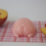 Load image into Gallery viewer, Peachy Piggy Jelly Soap - Frolic Creations - Soap - Cute Self Care - Kawaii Atheistic - Quirky Gift - Gift For Her
