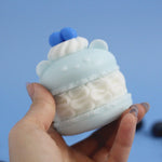 Load image into Gallery viewer, BlueBeary Macarons Soap - Frolic Creations - Soap - Cute Self Care - Kawaii Atheistic - Quirky Gift - Gift For Her
