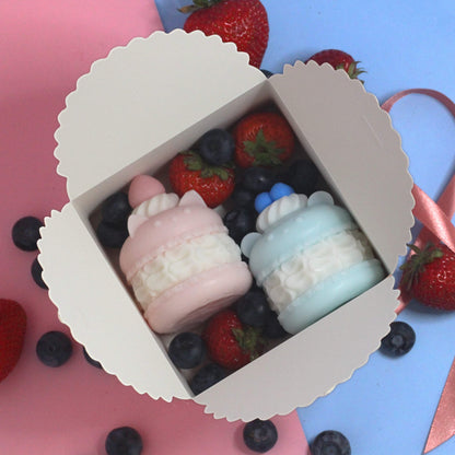 Macarons Soap Gift Box - Frolic Creations - Gift Set - Cute Self Care - Kawaii Atheistic - Quirky Gift - Gift For Her