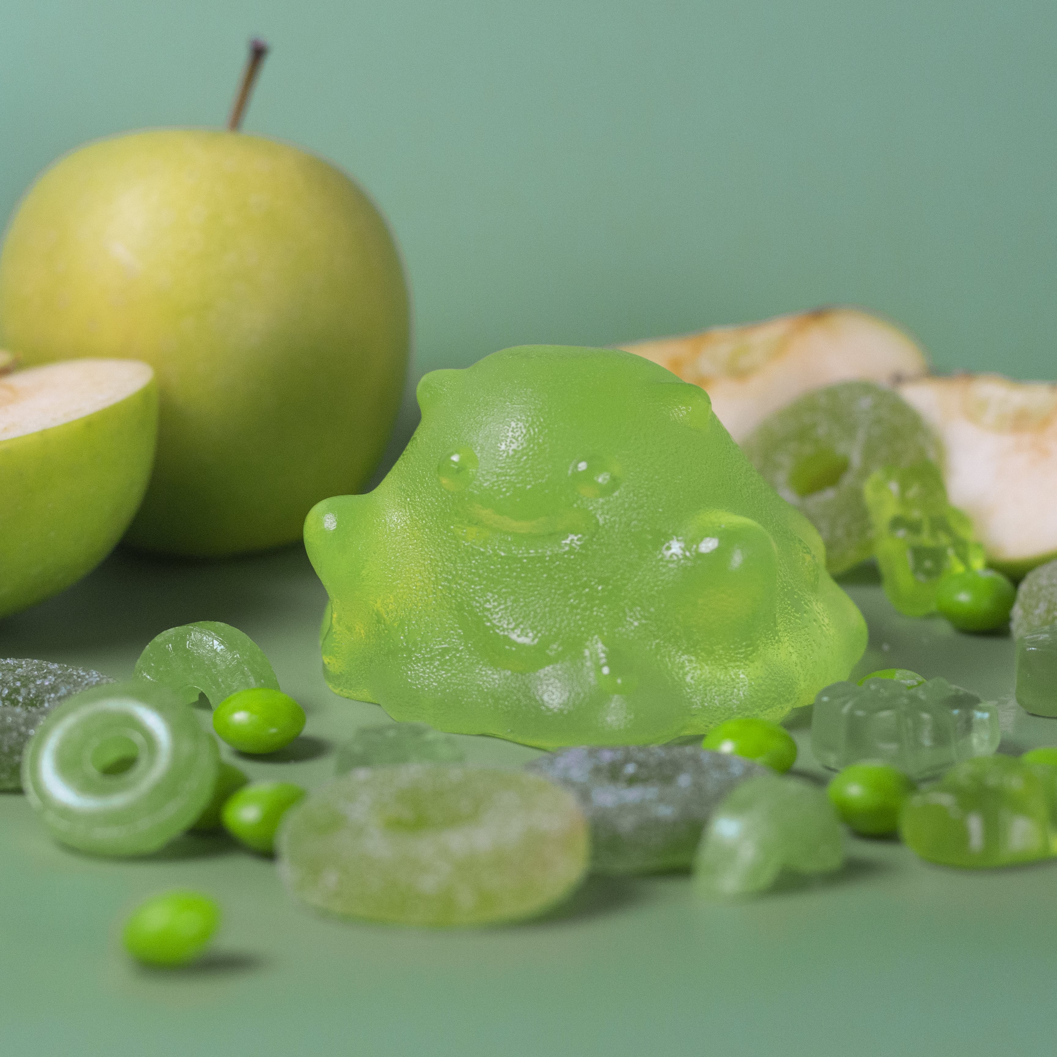 Green Slime Jelly Soap - Frolic Creations - Soap - Cute Self Care - Kawaii Atheistic - Quirky Gift - Gift For Her