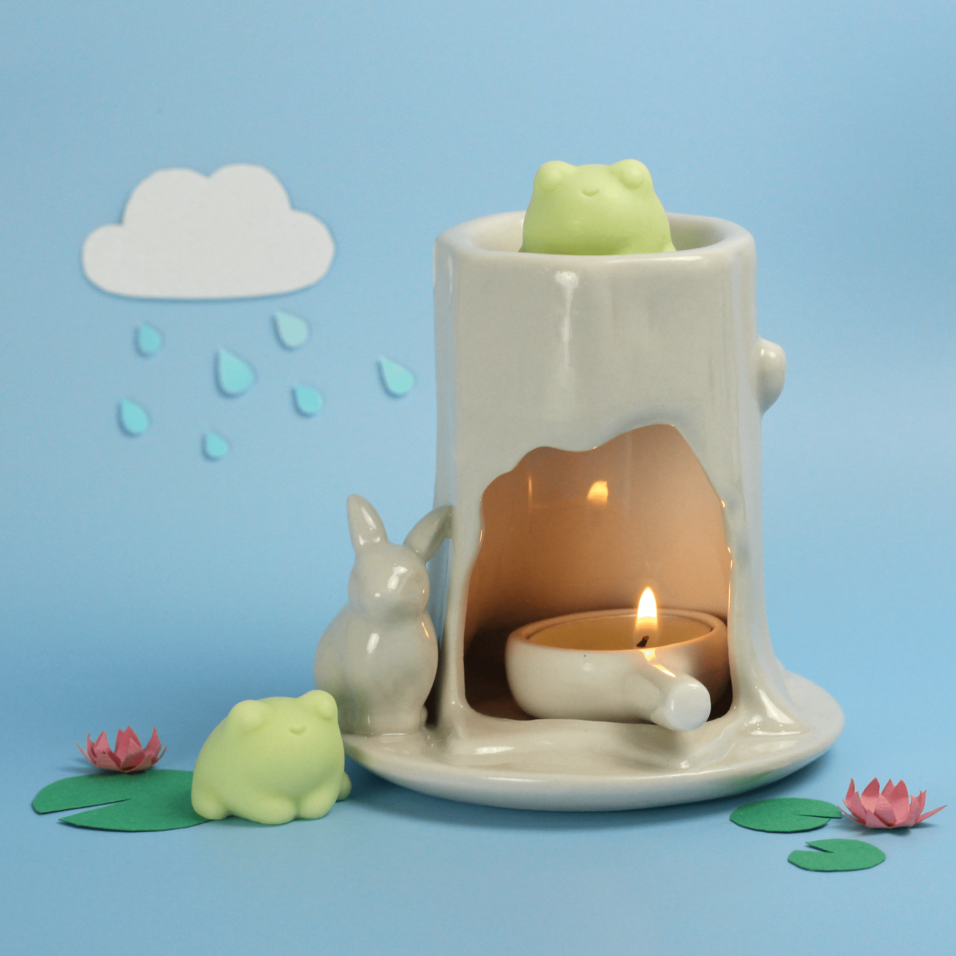Froggy Wax Melt - Frolic Creations - Wax Melt - Cute Self Care - Kawaii Atheistic - Quirky Gift - Gift For Her