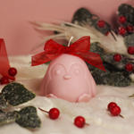 Load image into Gallery viewer, Berries Penguin Candle - Frolic Creations - Candle - Cute Self Care - Kawaii Atheistic - Quirky Gift - Gift For Her
