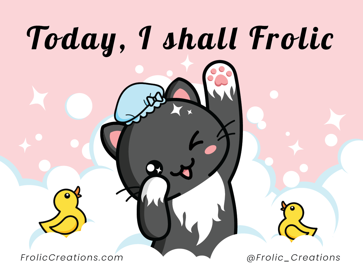Frolic Creations Gift Card - Frolic Creations - Gift Set - Cute Self Care - Kawaii Atheistic - Quirky Gift - Gift For Her